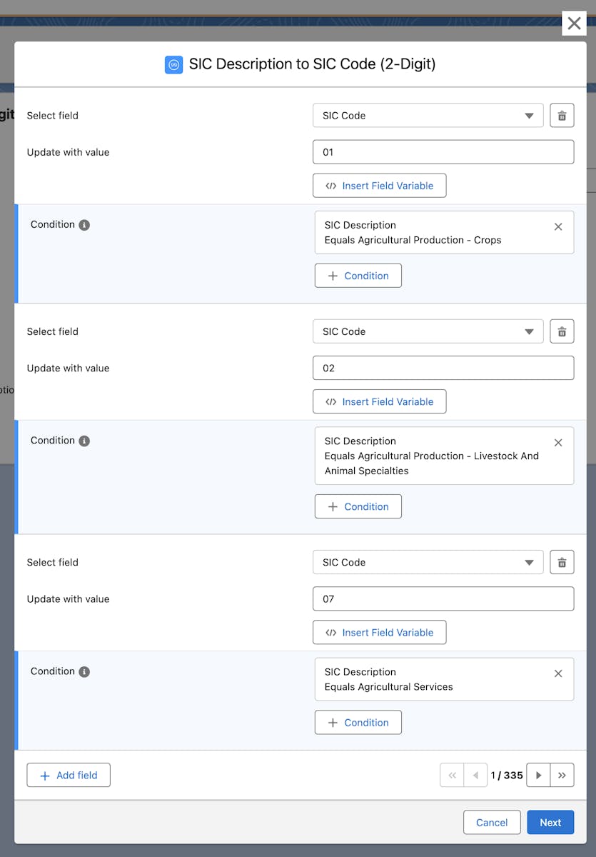 SIC Description to SIC Code | Plauti